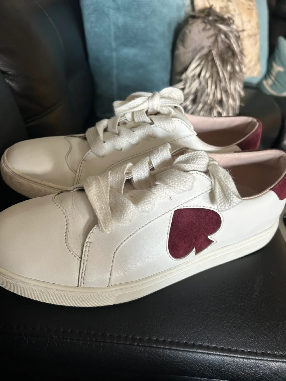 Kate Spade FEZ White Leather Sneakers - US 11 thumbnail