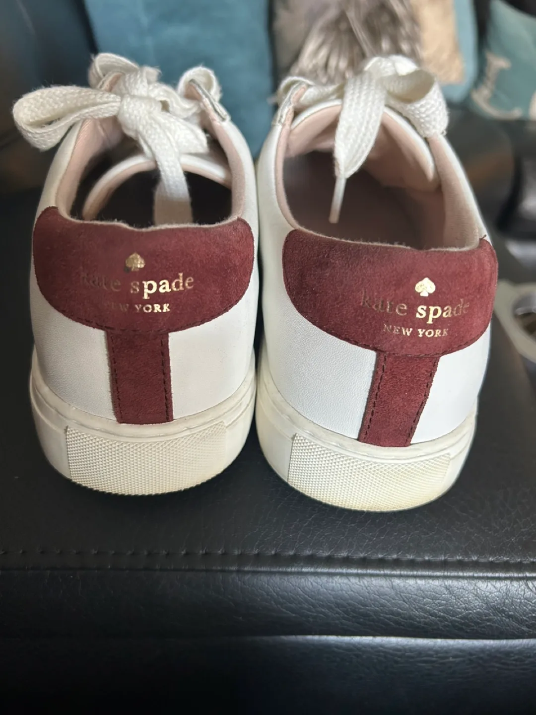 Kate Spade FEZ White Leather Sneakers - US 11 image indicator(3)