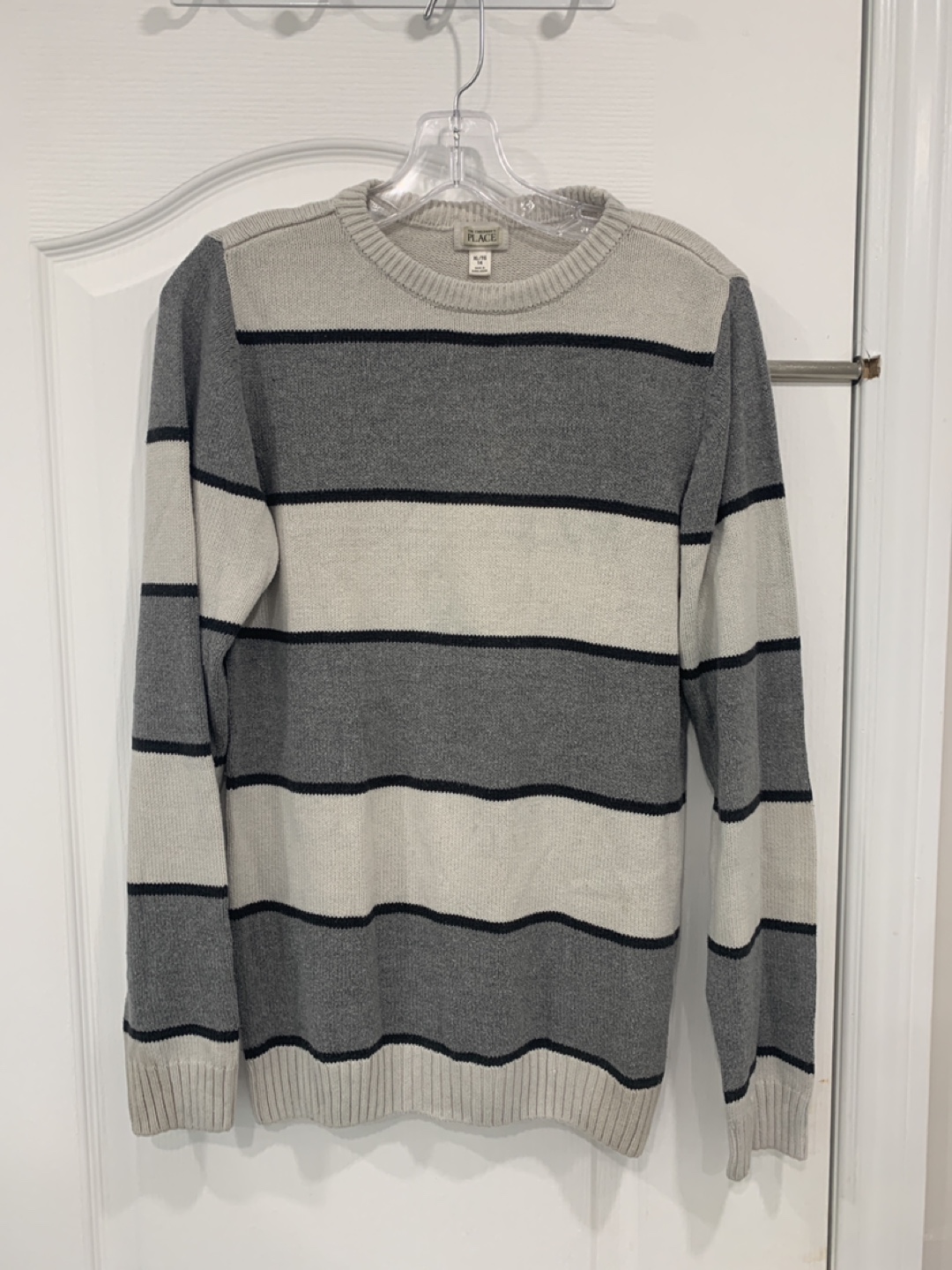 The Children's Place Striped Sweater, Size M