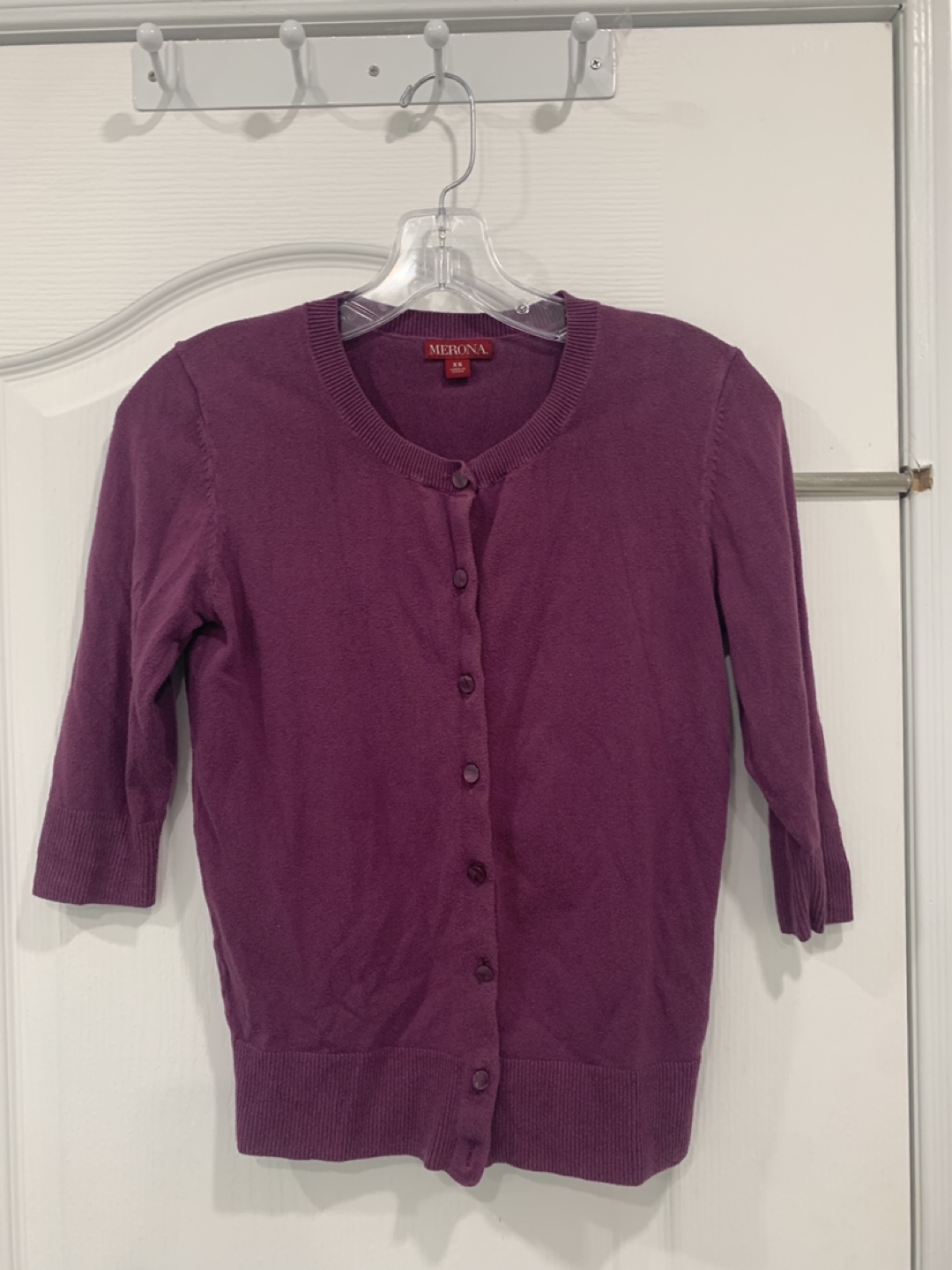Merona Purple Cardigan - Size XS