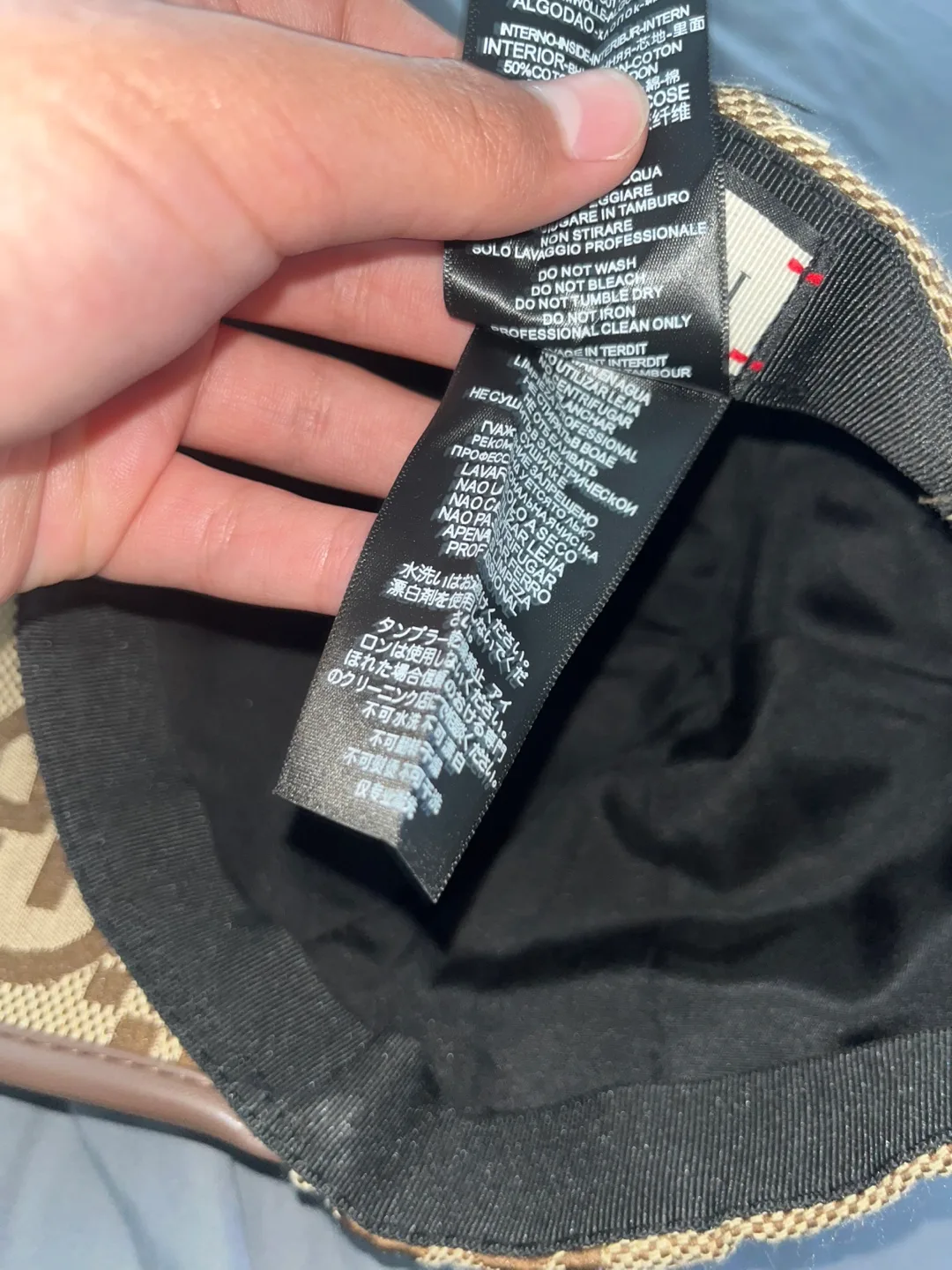 1:1 Gucci GG Canvas Cap image indicator(6)