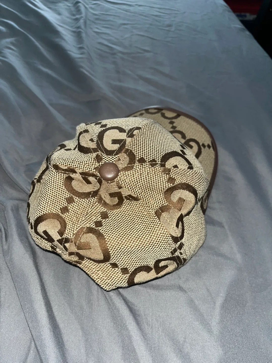 1:1 Gucci GG Canvas Cap image indicator(2)