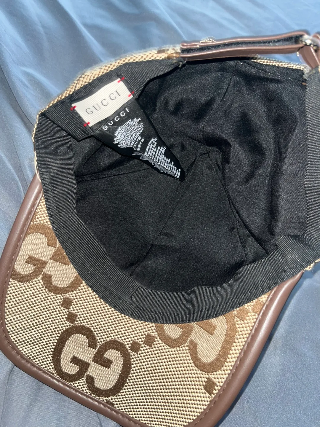 1:1 Gucci GG Canvas Cap image indicator(4)