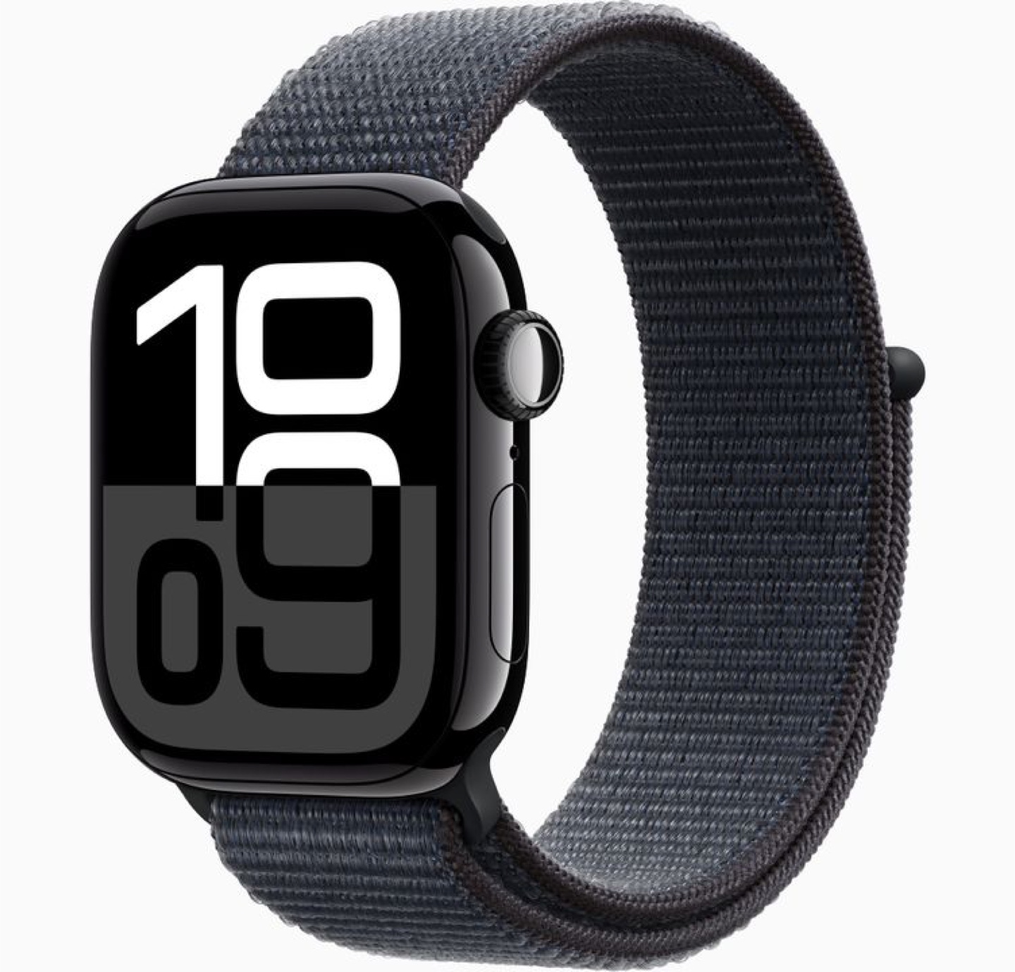 Apple Watch series 10 46mm GPS with Black sports loop Band