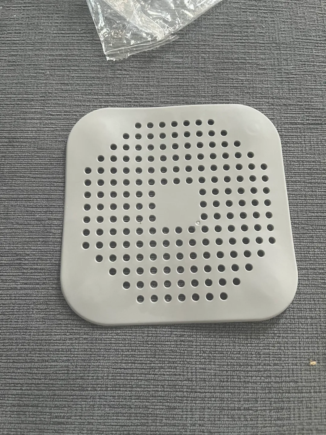 Square Silicone Sink or Shower  Drain Cover thumbnail