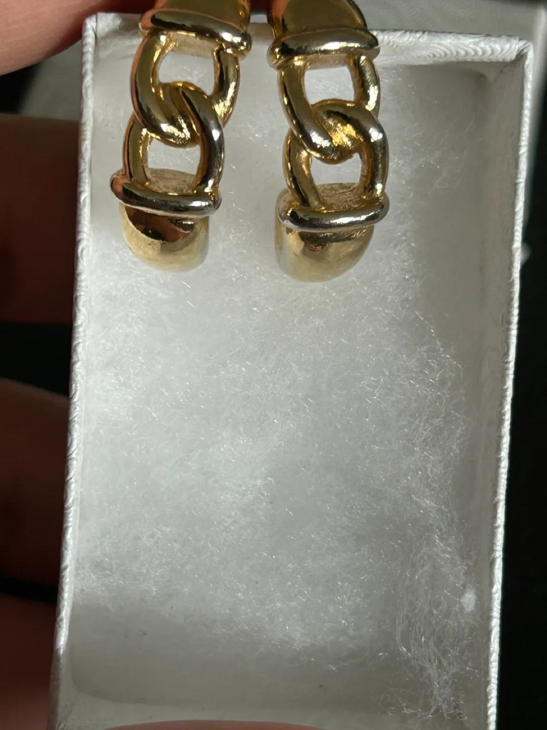 Givenchy Gold Tone Earrings thumbnail