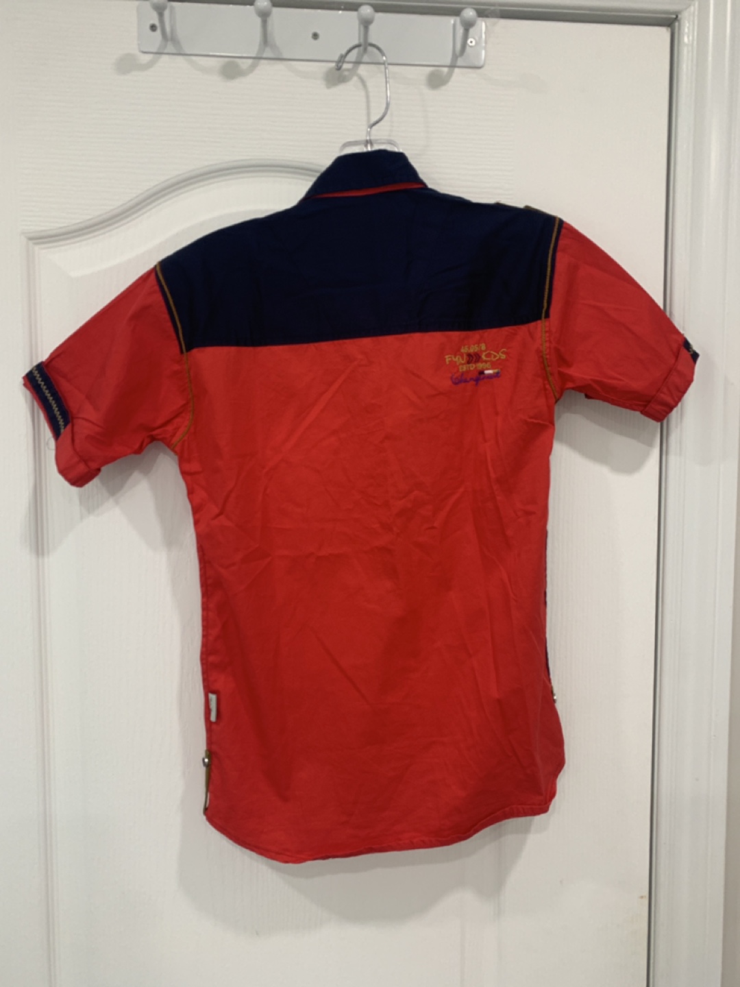 Fyn-Boy Red Short Sleeve Shirt - photo 2