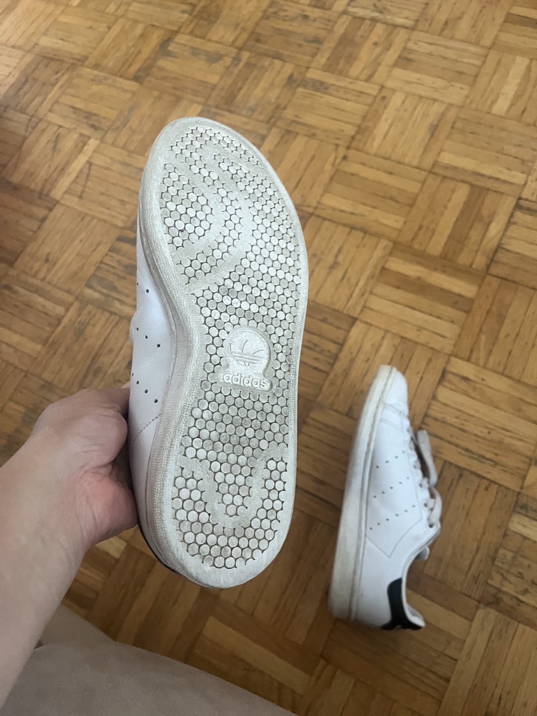 Adidas Stan Smith White Sneakers - Size 6 - photo 3