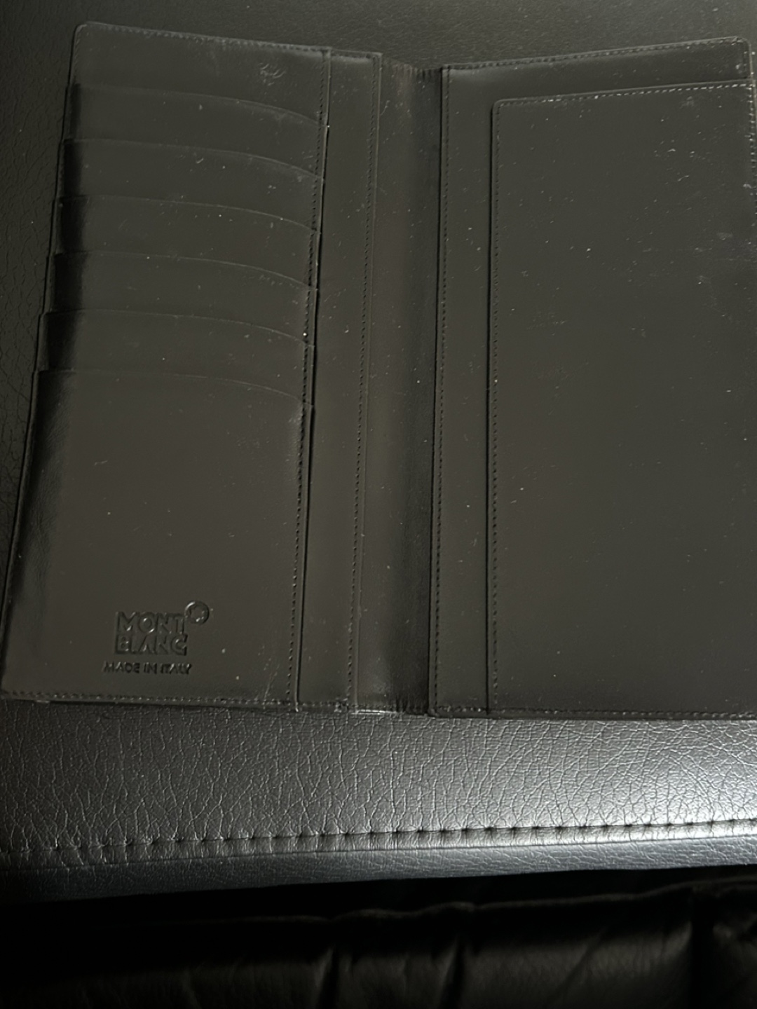 Montblanc Black Leather Wallet - photo 2