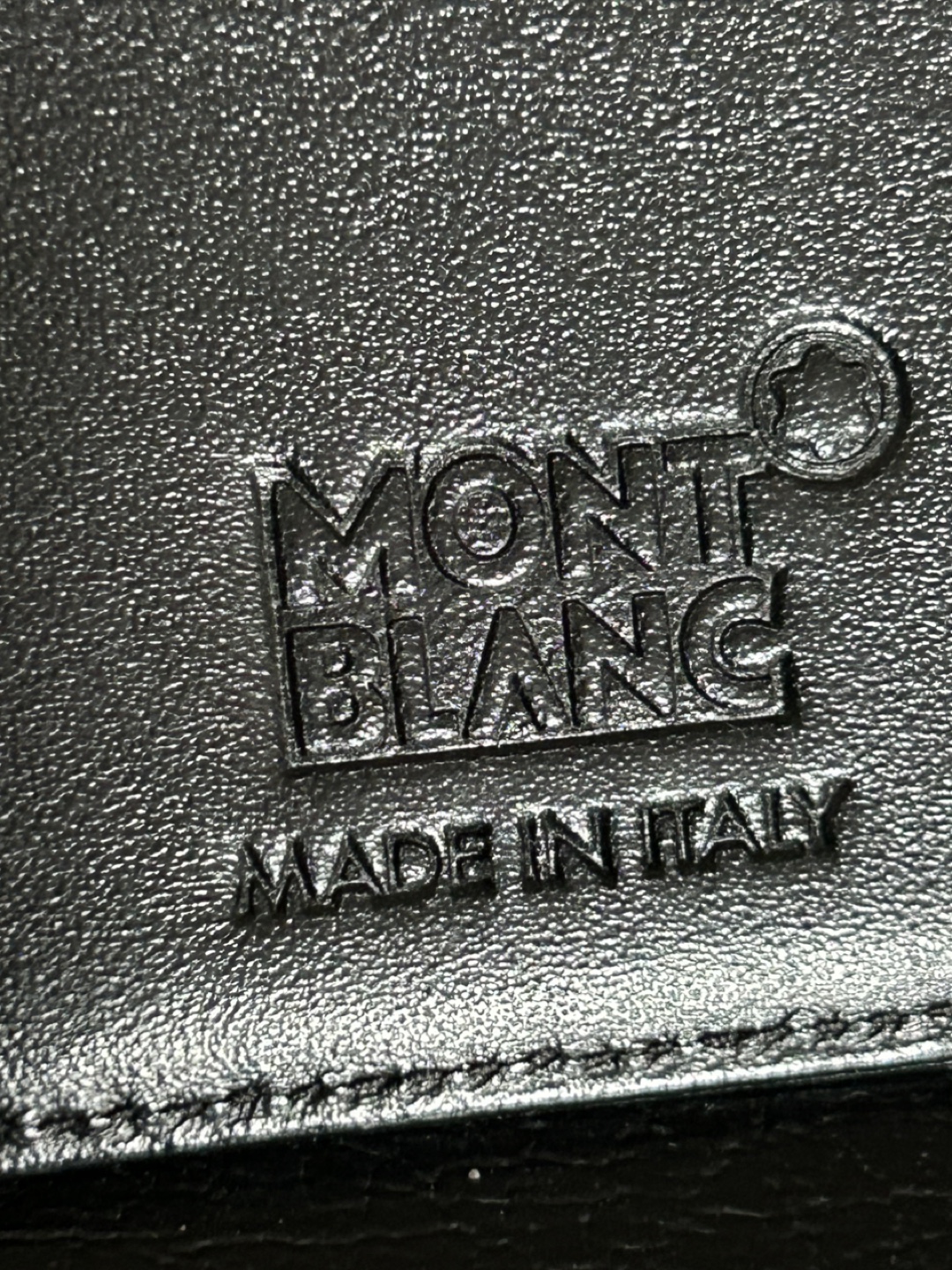 Montblanc Black Leather Wallet - photo 4