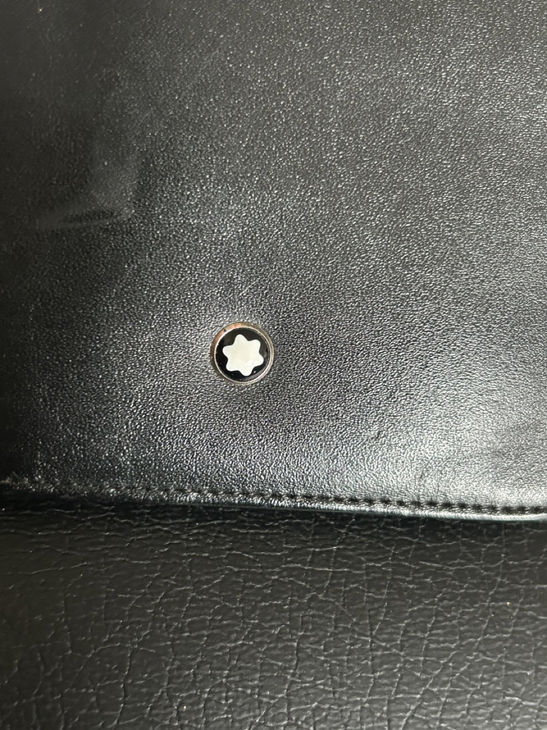 Montblanc Black Leather Wallet - photo 3