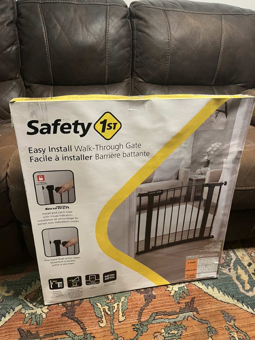 Safety 1st Easy Install Walk-Through Gate
