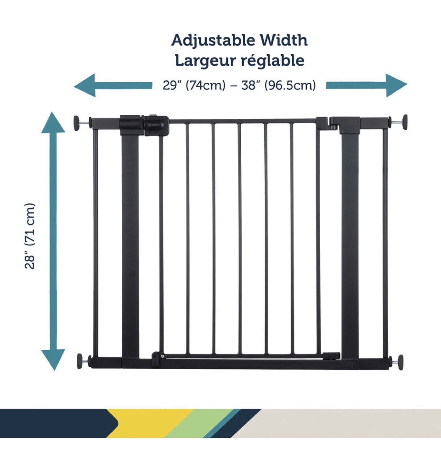 Safety 1st Easy Install Walk-Through Gate - photo 2