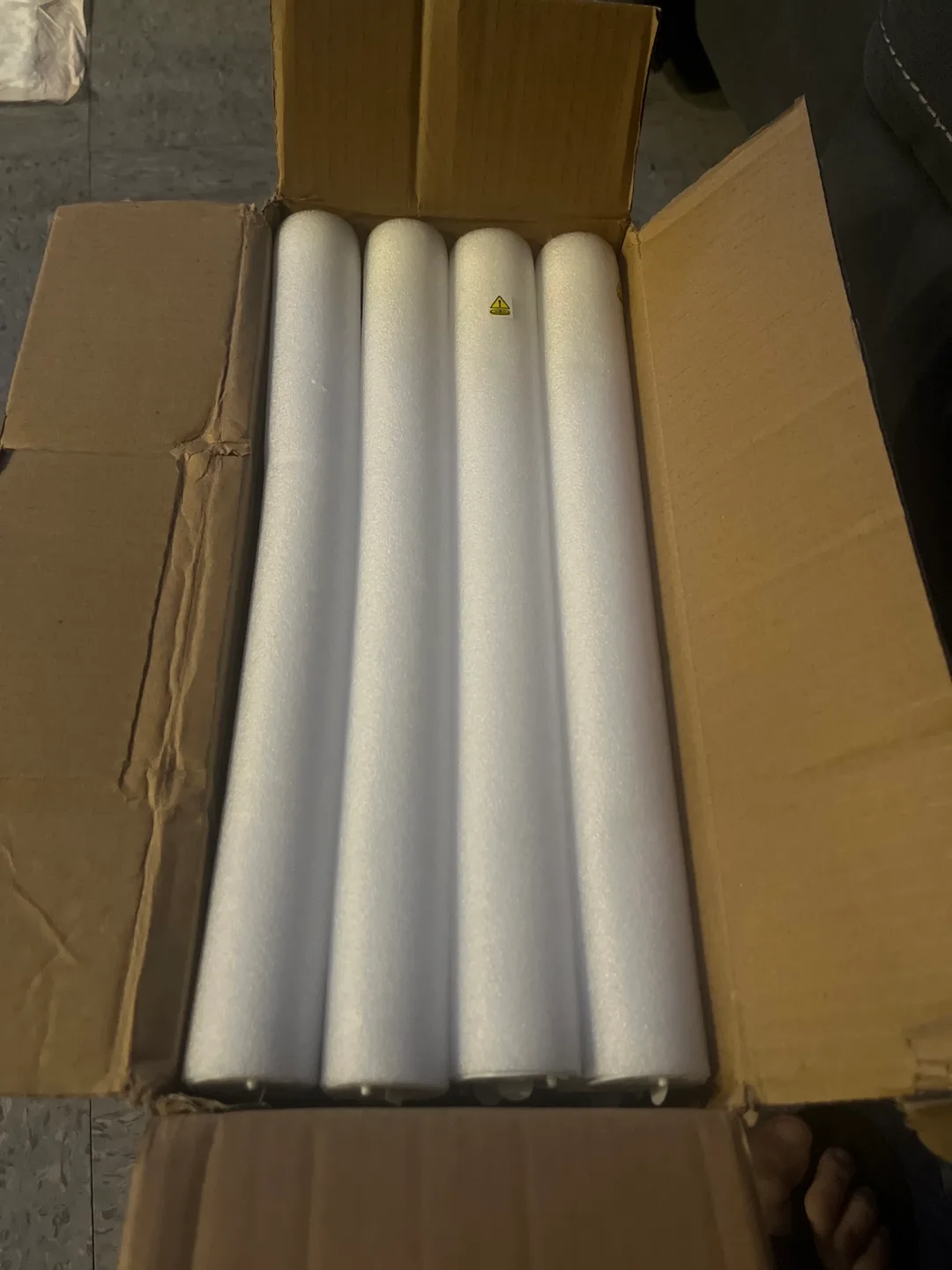White light up foam for party. 32 in box thumbnail