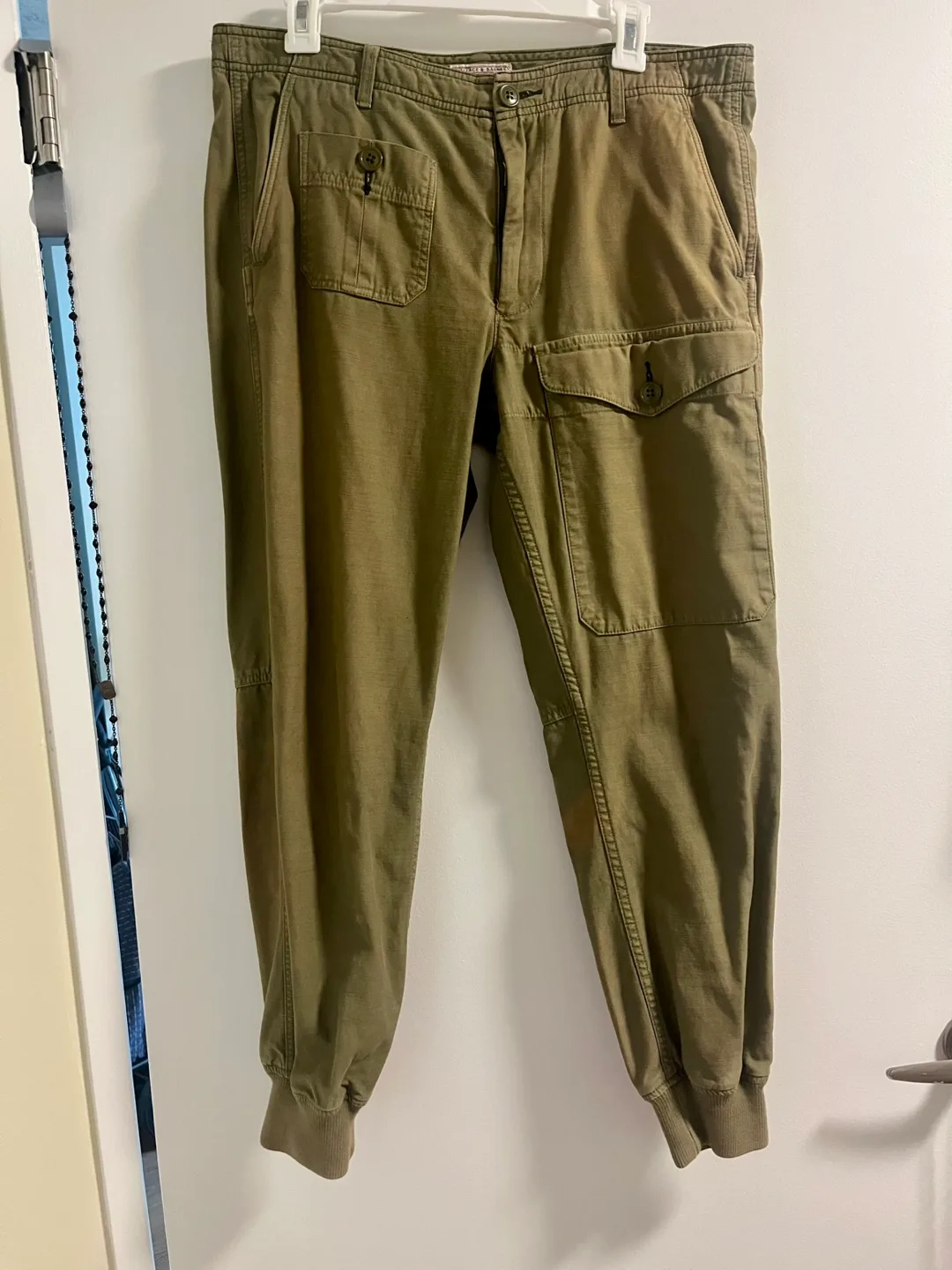 Medium Wallace & Barnes Olive Green Cargo Pants thumbnail