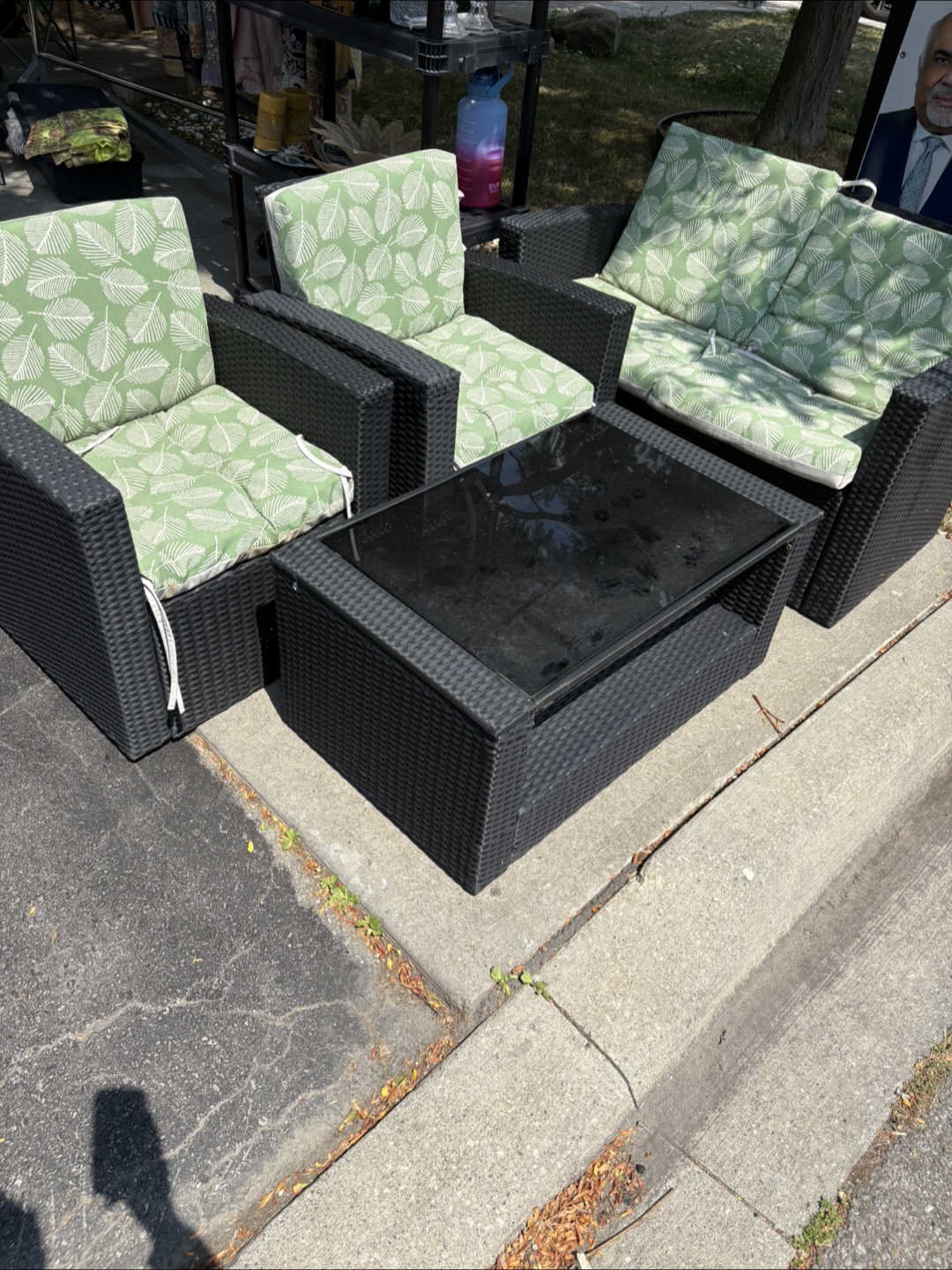 Outdoor Wicker Patio Furniture Set
