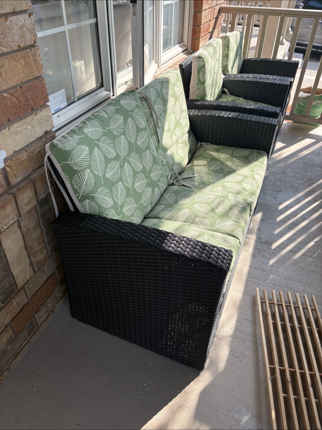 Outdoor Wicker Patio Furniture Set - photo 4