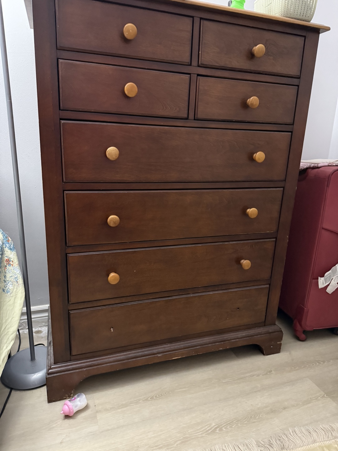 Brown Wooden Dresser