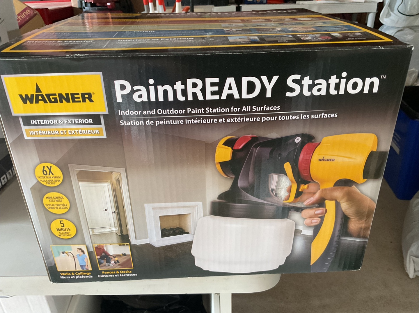 Wagner PaintREADY Station - Indoor/Outdoor Sprayer