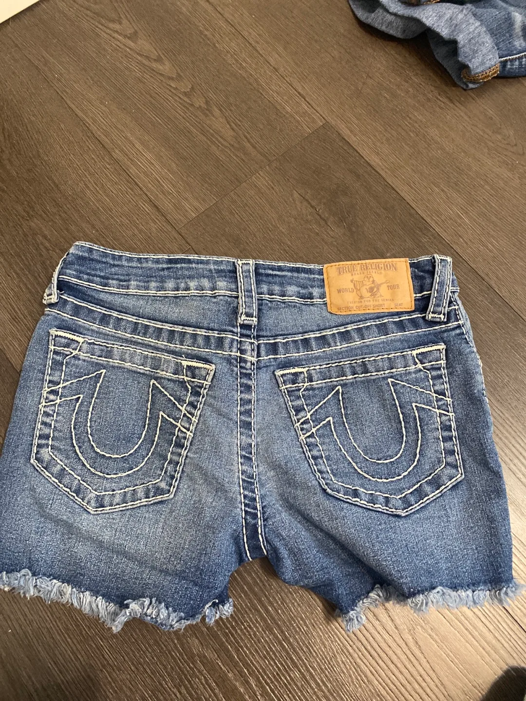 True Religion Denim Shorts - Size 12 thumbnail