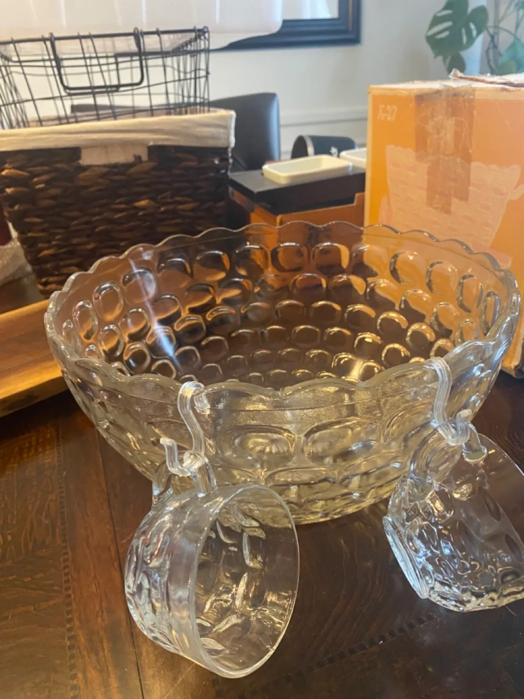 Vintage Federal Punch Bowl Set thumbnail