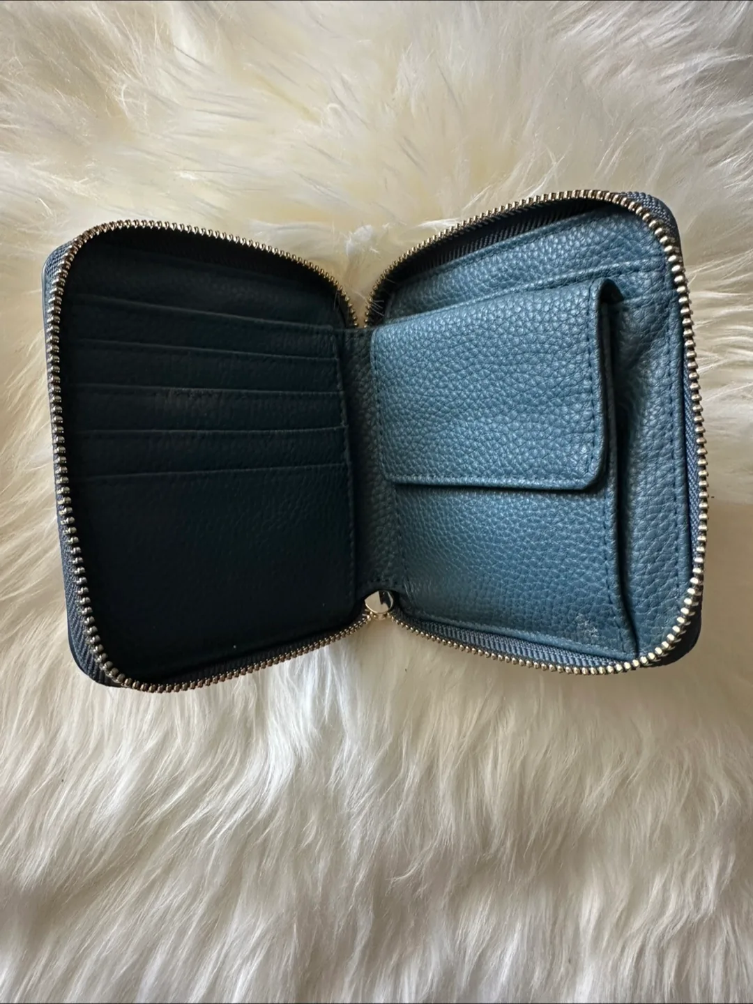 Love & Lore Zip Around Wallet - Dark Teal image indicator(2)