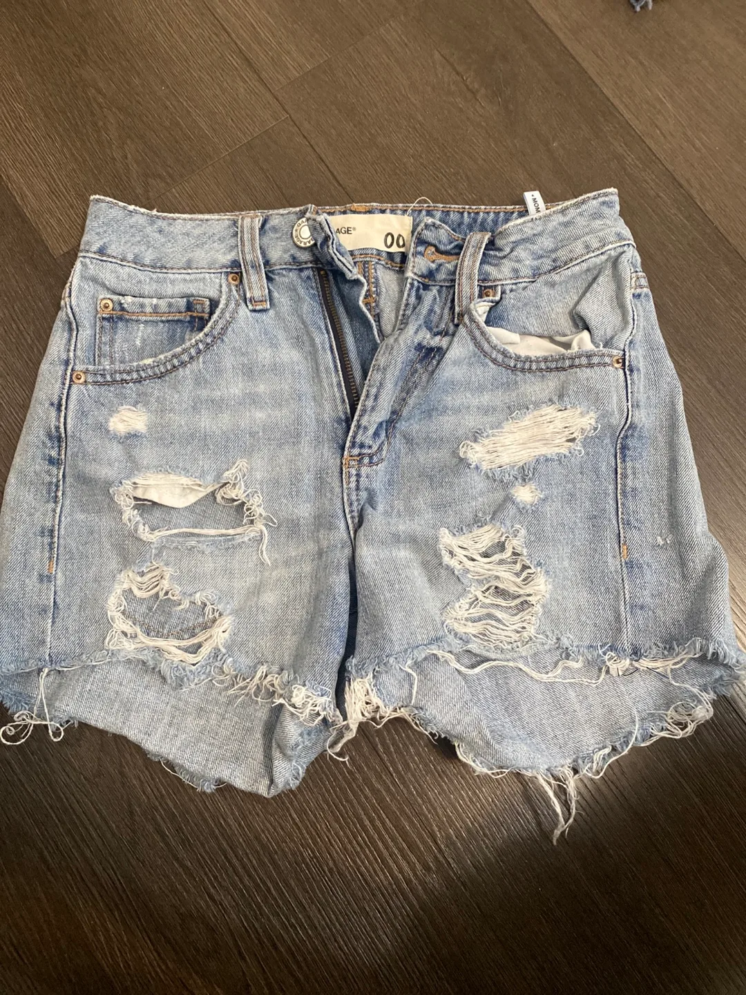 Garage Denim Shorts - Size 00 thumbnail