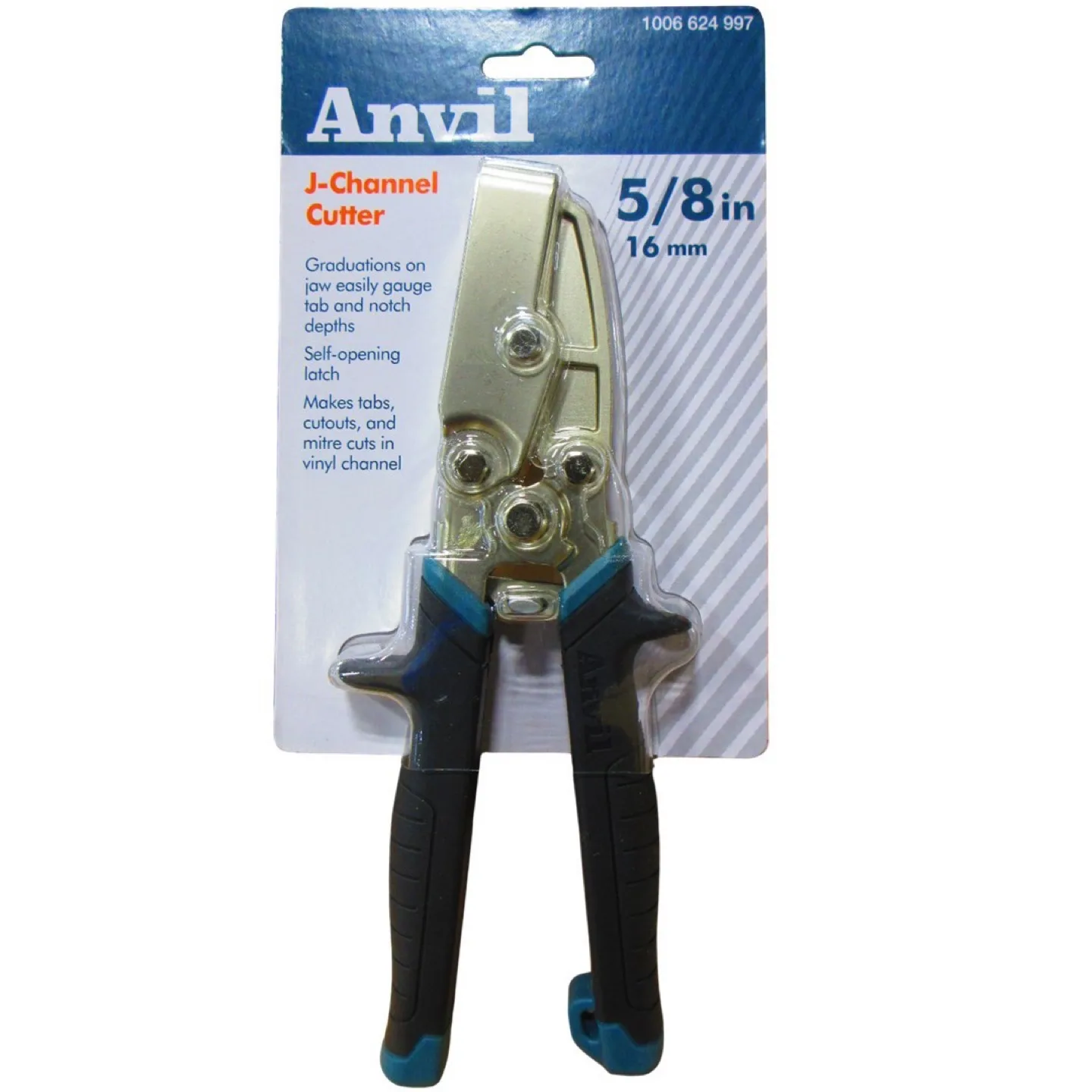 Anvil J-Channel Cutter 5/8 in (16mm) Brand New thumbnail