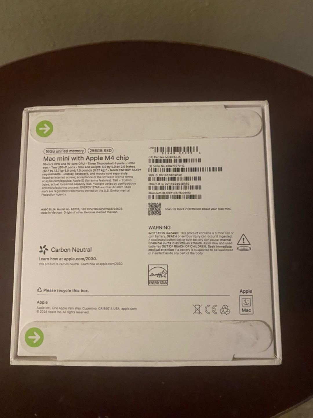 Apple Mac mini with M4 chip (New) - photo 3