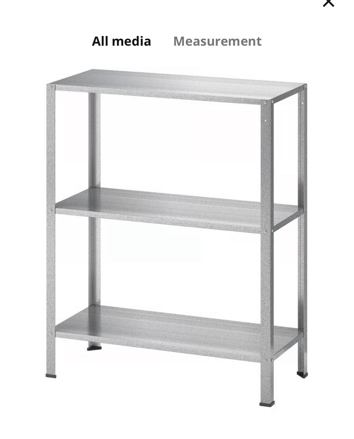 IKEA HYLLIS Shelving Unit - Indoor/Outdoor - photo 2