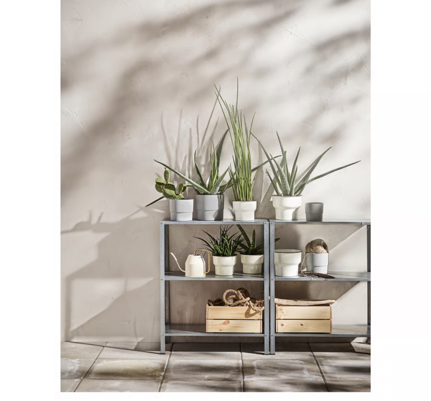 IKEA HYLLIS Shelving Unit - Indoor/Outdoor