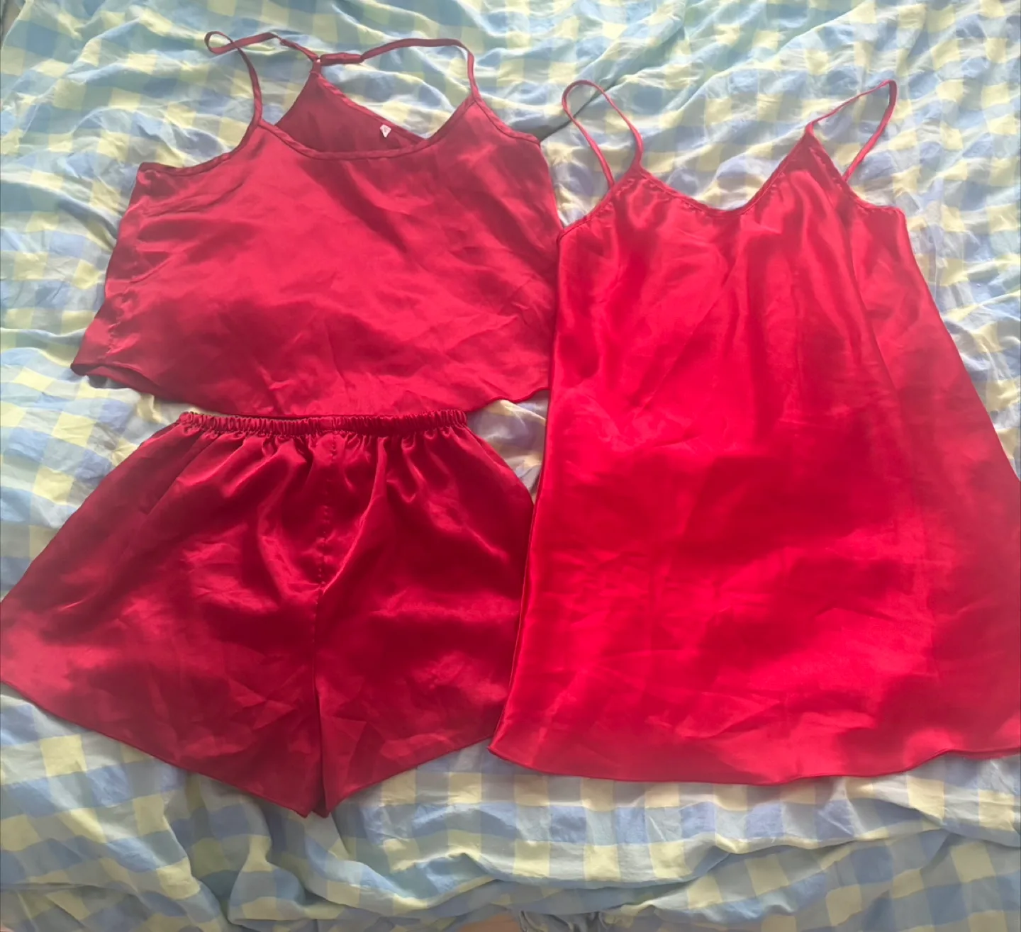 Pajama set and night gown (New) (Small)(All together for $5) thumbnail