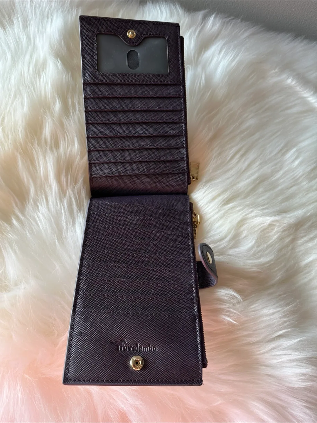 Travelambo RFID Ladies Bifold Multi Card Wallet image indicator(3)