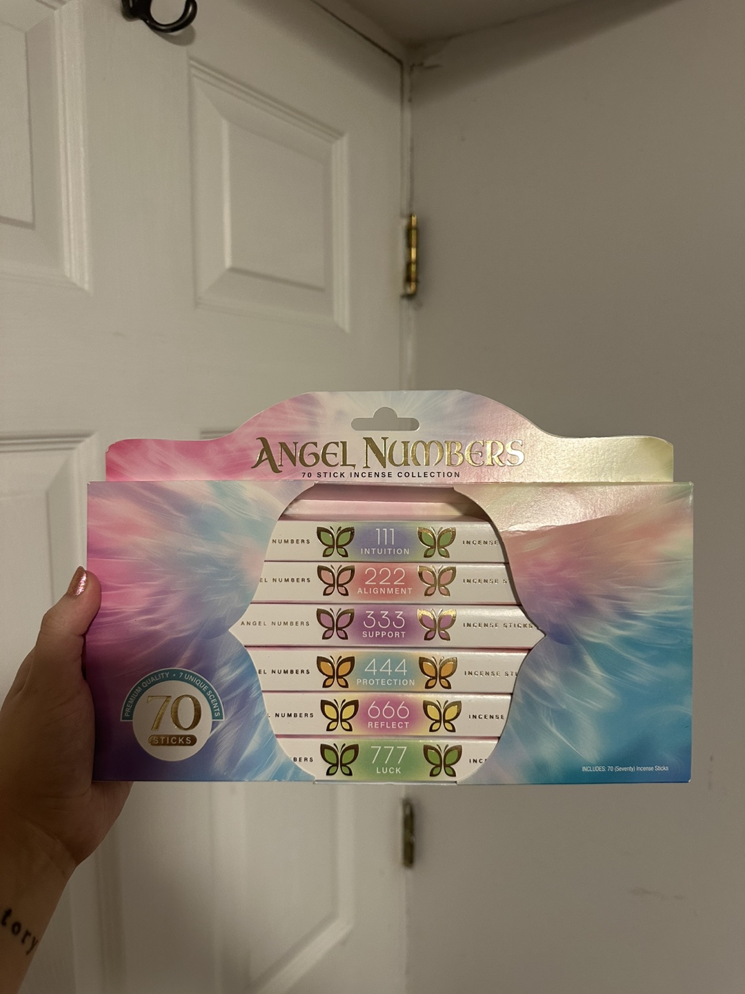 Angel Numbers 70 Stick Incense Collection