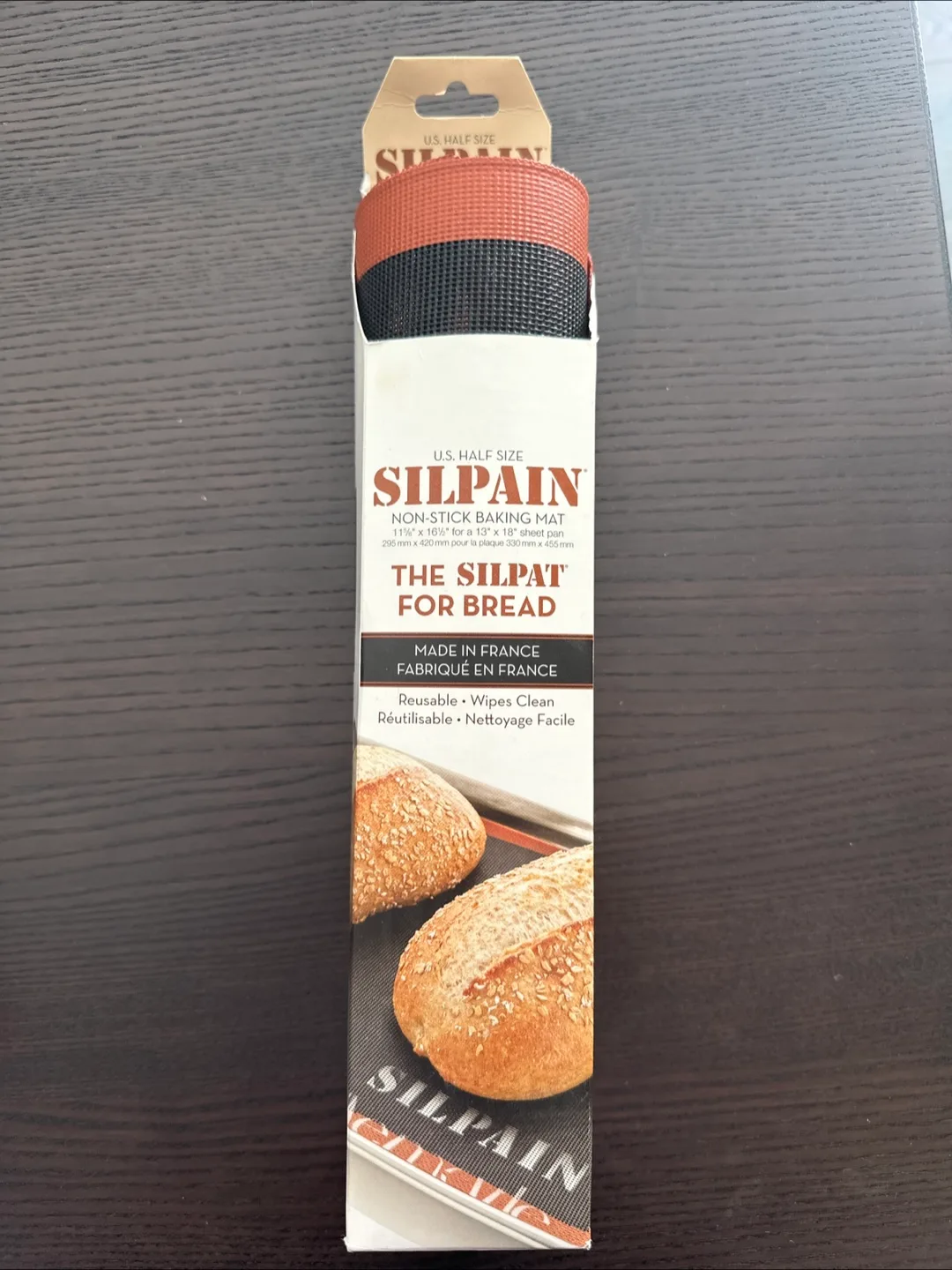 Silpain Non-Stick Baking Mat - U.S. Half Size thumbnail