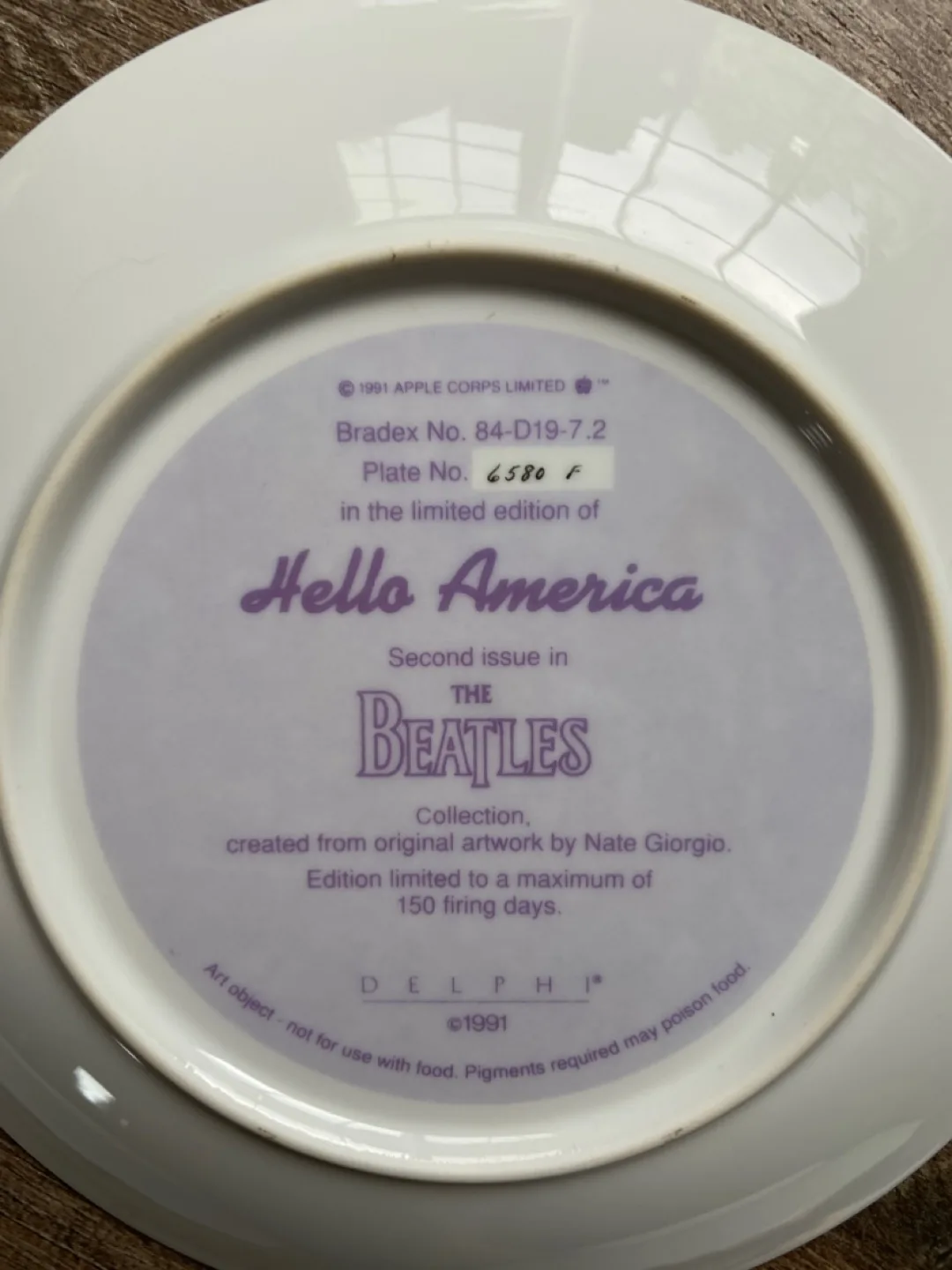 The Beatles Decorative Plate Collection image indicator(6)