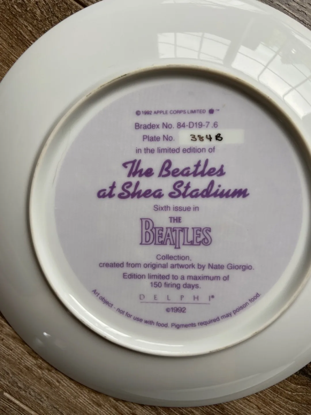 The Beatles Decorative Plate Collection image indicator(5)