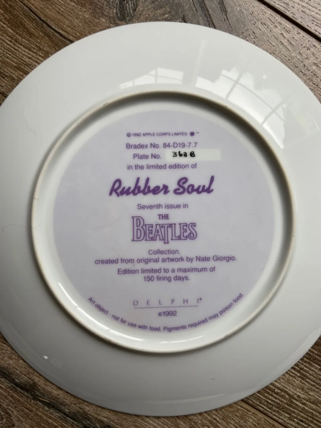 The Beatles Decorative Plate Collection image indicator(3)