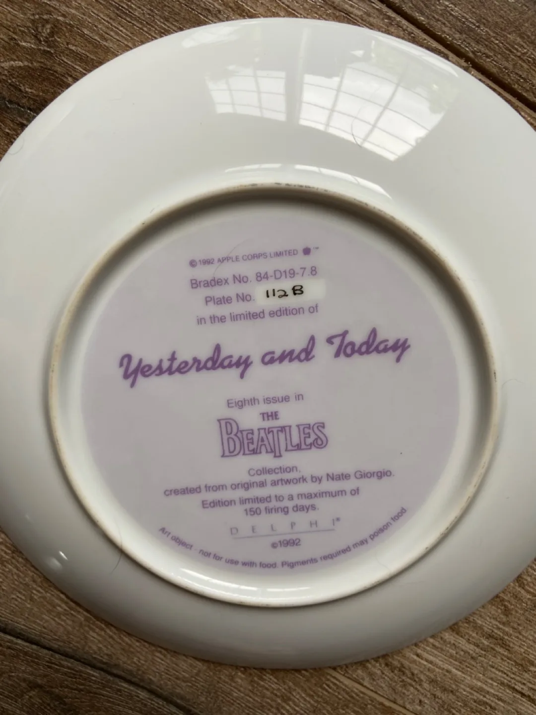The Beatles Decorative Plate Collection image indicator(8)