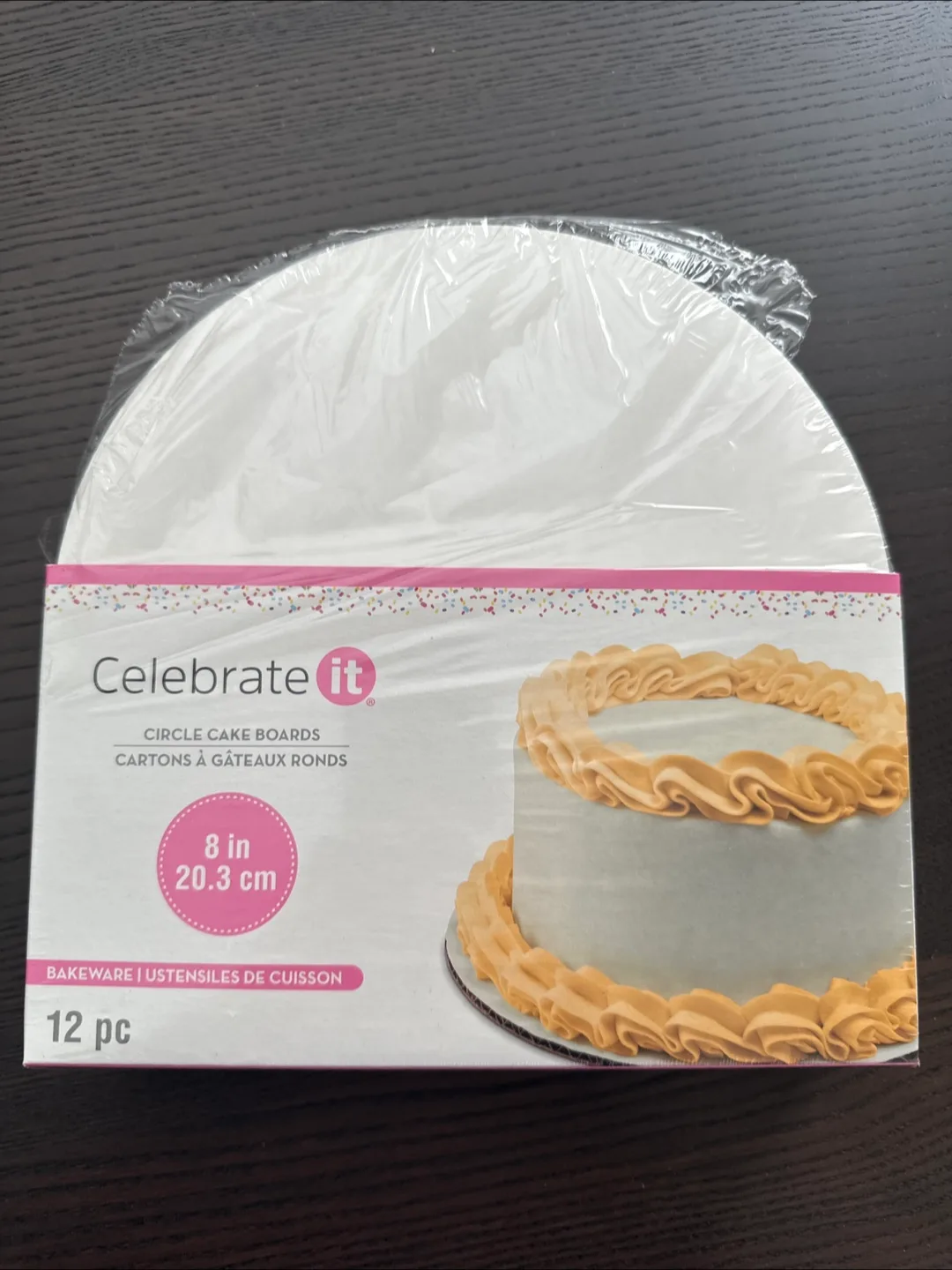 Celebrate It 8-inch Cake Boards - 11 in the pack thumbnail