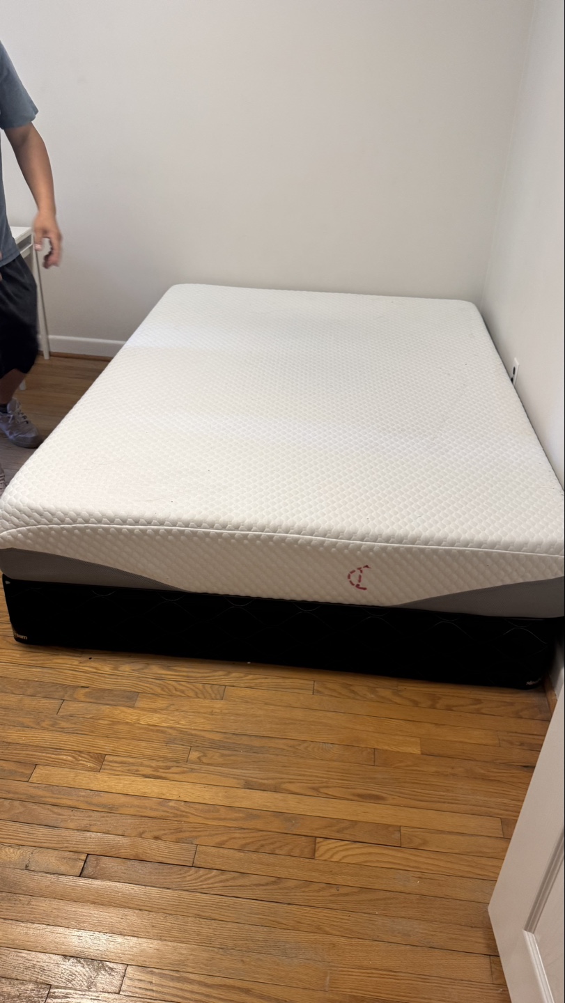 double size mattress and box