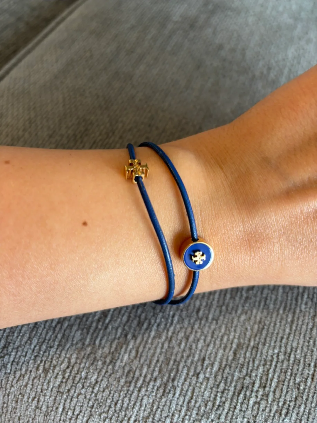 Tory Burch Kira enamelled slider bracele image indicator(2)