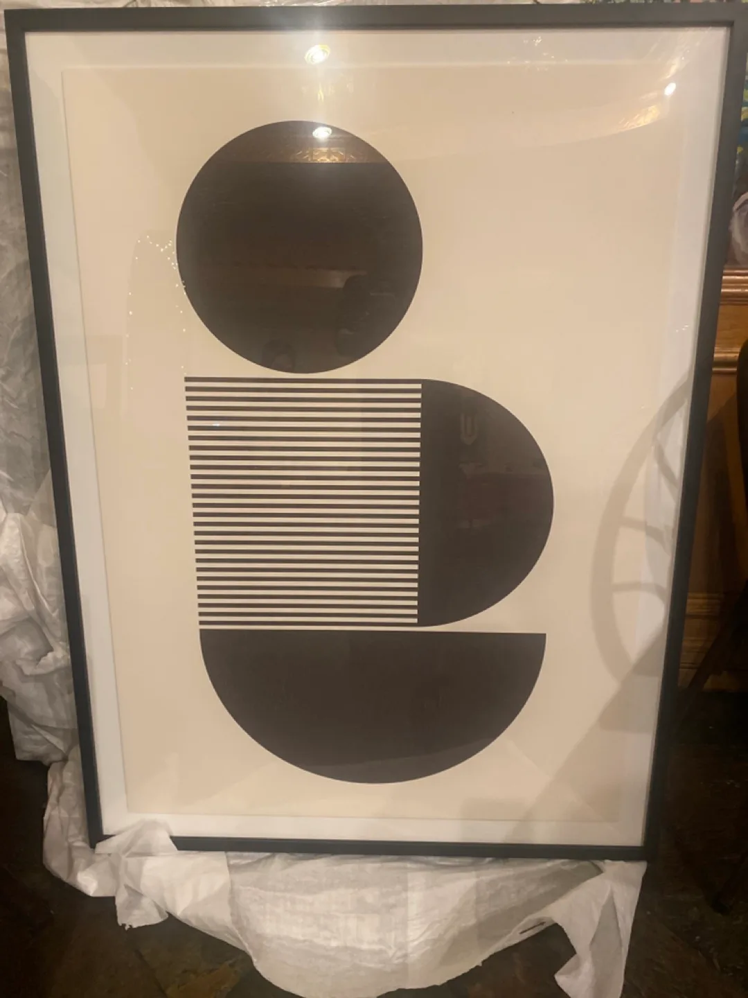 Framed Abstract Art Print thumbnail