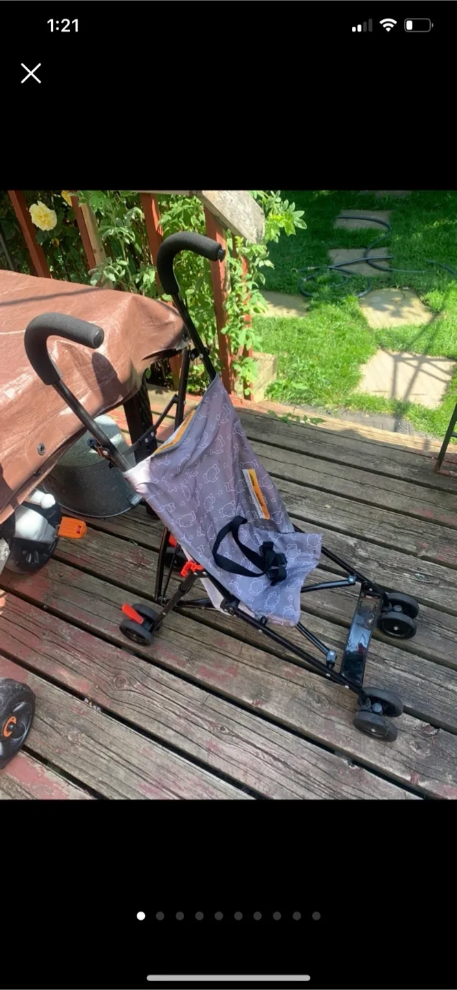 5 Piece Baby Set - Stroller, Bath, Bassinet, BoosterSeat, Toy image indicator(4)