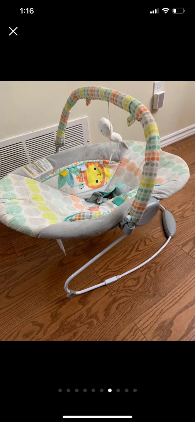 5 Piece Baby Set - Stroller, Bath, Bassinet, BoosterSeat, Toy image indicator(2)