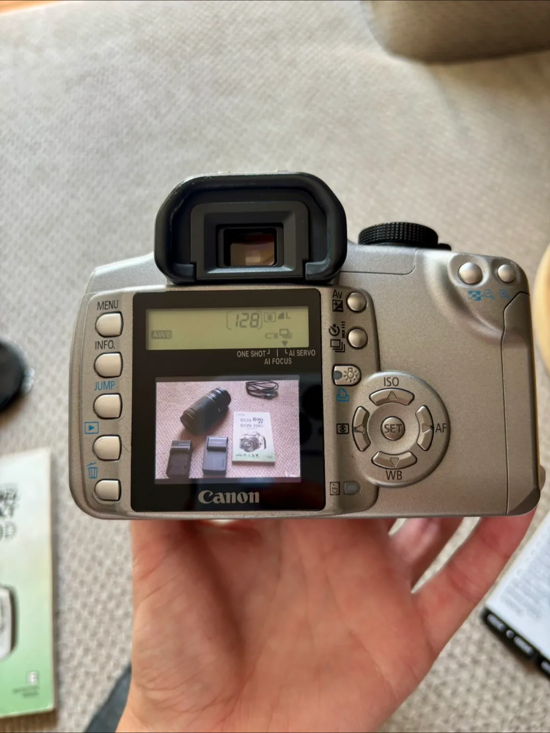 Canon EOS Rebel XT / 350D Digital Camera image indicator(5)