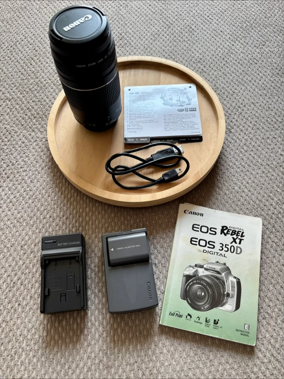 Canon EOS Rebel XT / 350D Digital Camera image indicator(3)