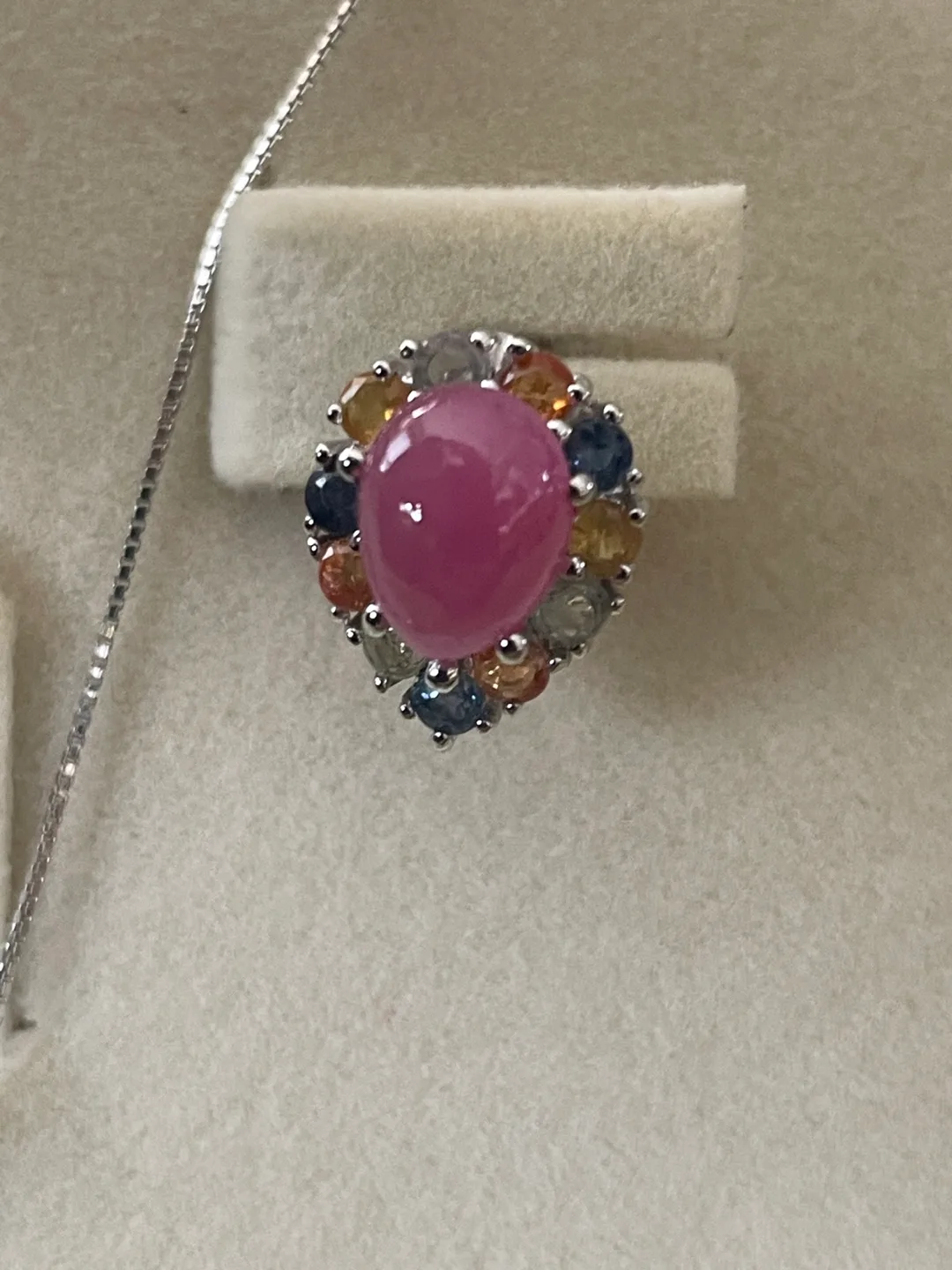 Ruby & Sapphire Jewellery Set image indicator(3)