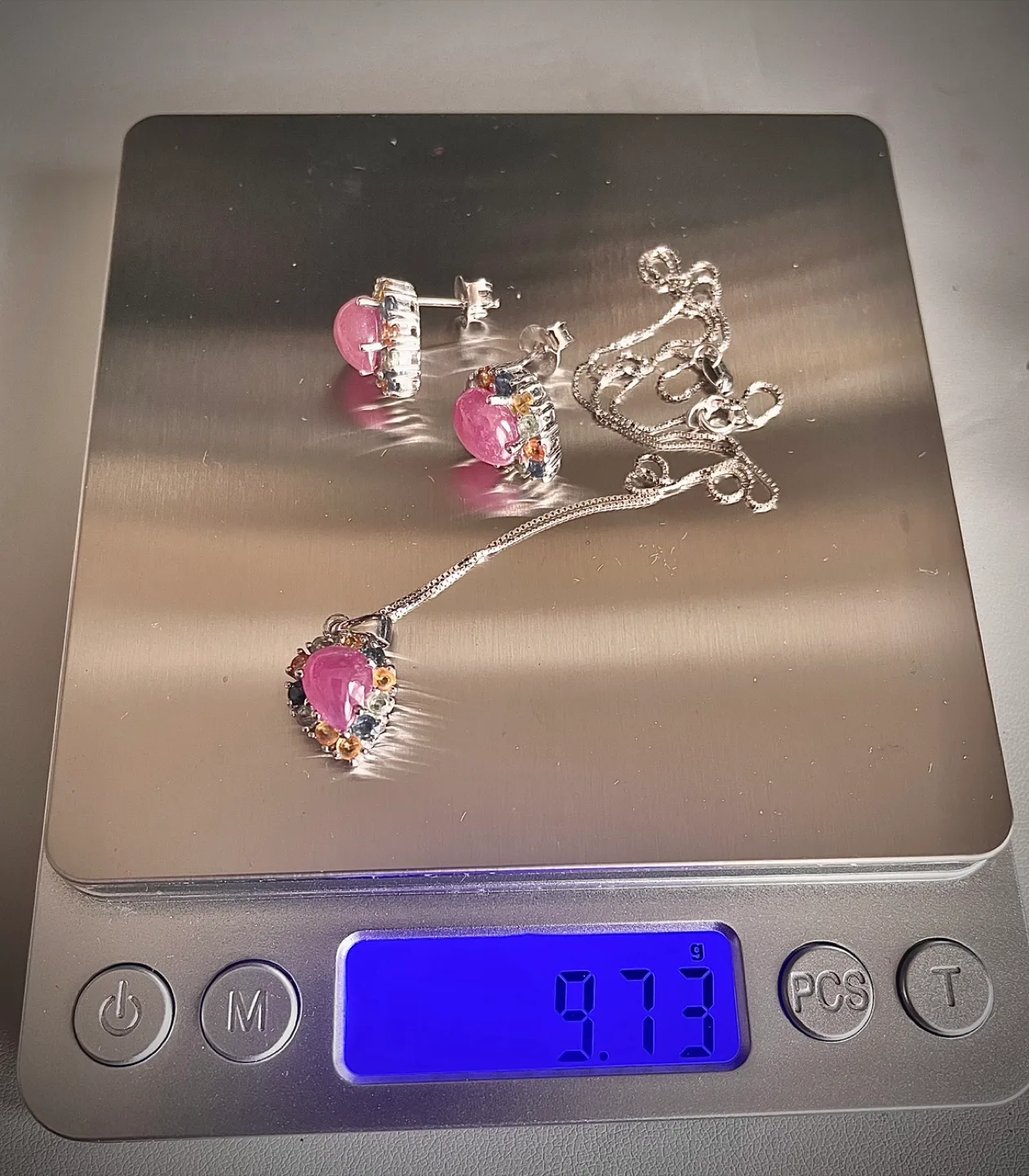 Ruby & Sapphire Jewellery Set image indicator(6)