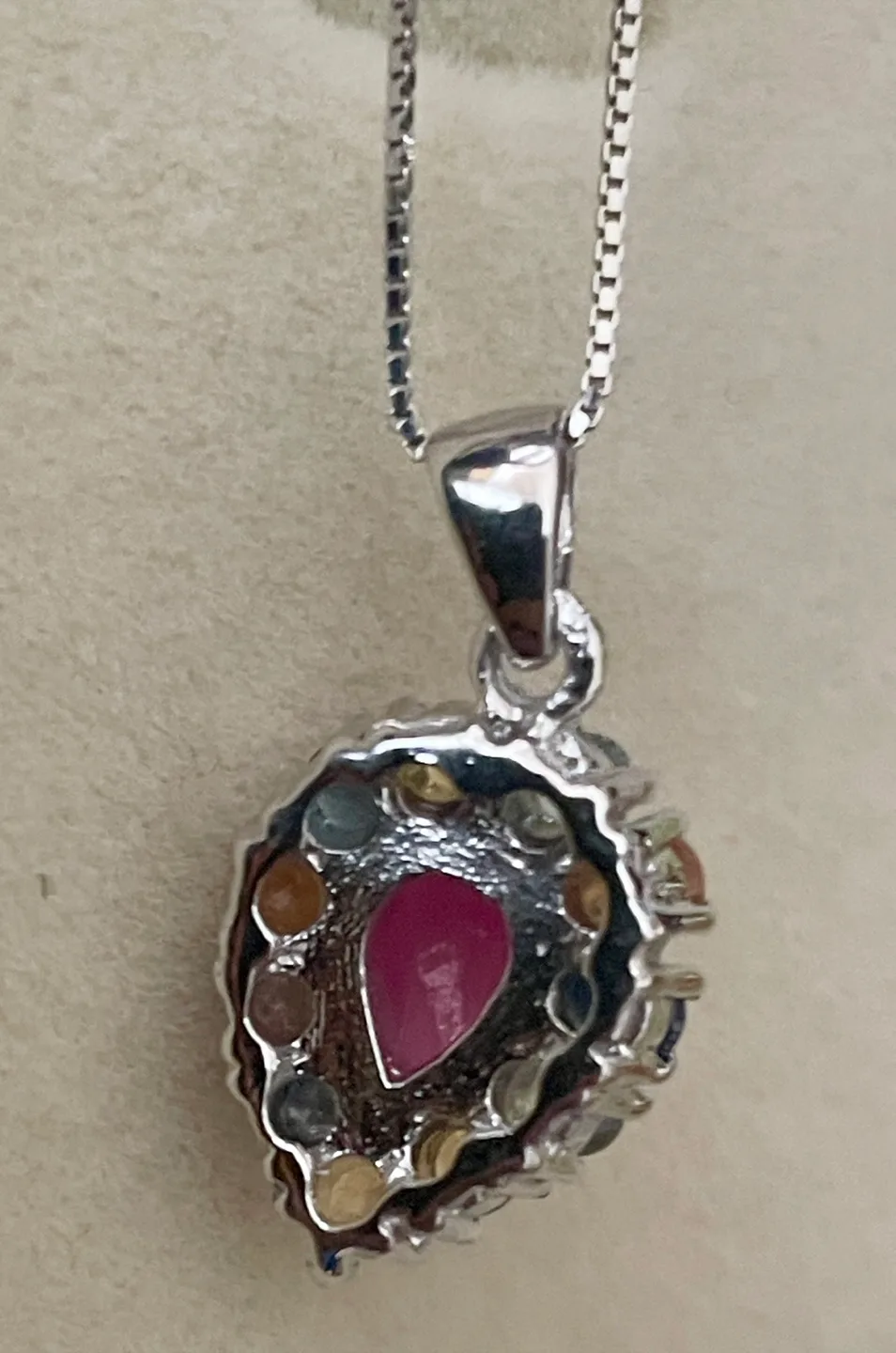 Ruby & Sapphire Jewellery Set image indicator(10)